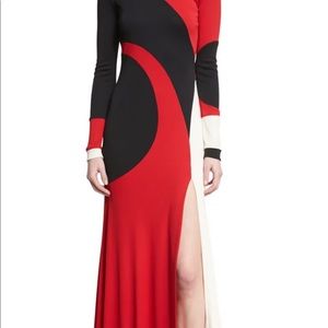 Naeem Khan Colorblock Dress